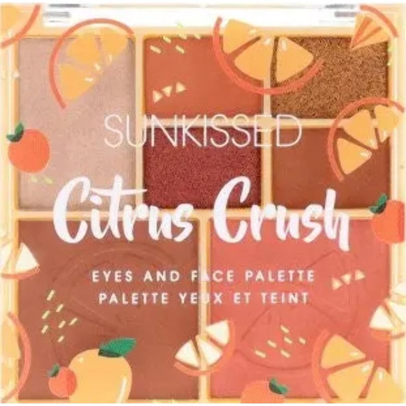 Sunkissed Citrus Crush Face Palette 15.6g