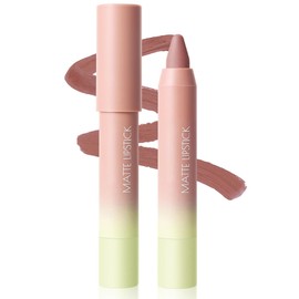 CoteMara Matte Lipstick for women Long-Lasting Water-proof Retractable Lip Liner Pencils Matte Lip-Crayon, 1 pcs (Nude Pink)