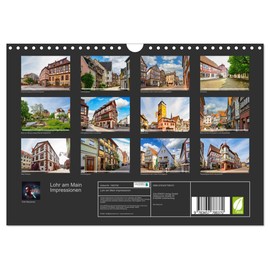 Lohr am Main Impressions (Wall Calendar 2026 DIN A4 Landscape), CALVENDO Monthly Calendar: A Beautiful Picture Walk Through Lohr am Main (CALVENDO Places)