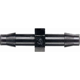 Antelco 4mm Barbed Straight Joiner for 4mm Irrigation/Hydroponics Pipe, Pack of 10