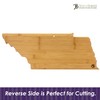 Totally Bamboo Tennessee State Destination Bamboo Serving and Cutting Board