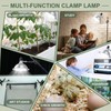 Macarrie 6 Pcs Adjustable Clamp Lamp Light with Aluminum Reflector