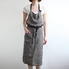 Lino e Lina Full Apron, Manon Leticia Noir/A691 Apron, Cute,