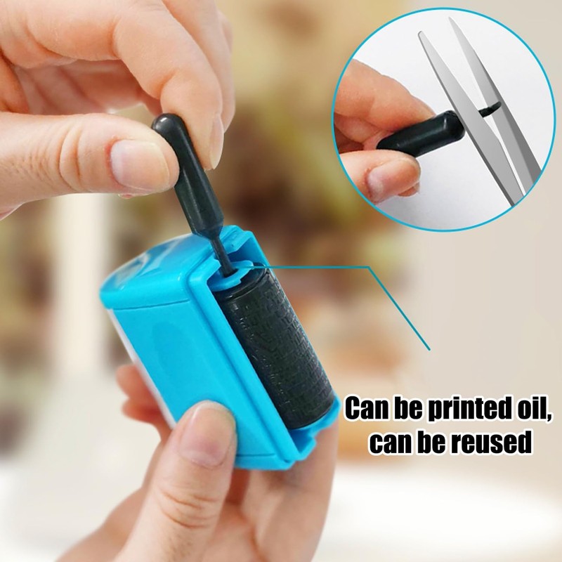 Address Blocker Stamp – 1.5-Inch Wide Identity Theft Protection Roller
