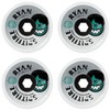 Spitfire Wheels Ryan Lee 80HD Burn Squad Filmers White Skateboard
