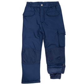 Cherokee Boys & Girls Insulated Ski Snow Pants, Size 5/6, Navy'