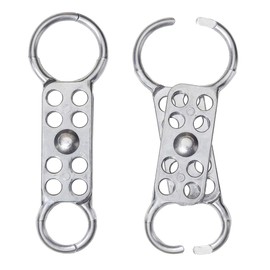 Master Lock ML429 Dual Aluminium HASP, 1", 1"-1/2" Jaw Diameter, 8"