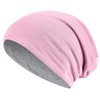 Hatstar Long Slouchy Beanie, 2-in-1 Reversible Jersey Hat in 45