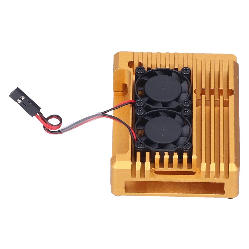 Protective Case Housing Enclosure Casing with Dual Cooling Fan for