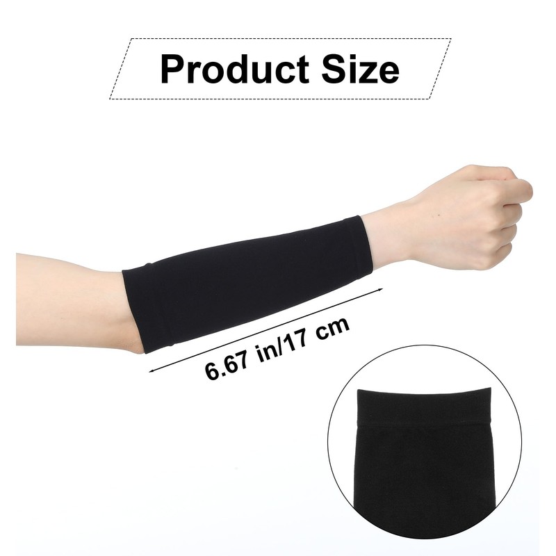ValueBargain 3 Pairs of Tattoo Protection Arm, Forearm Protection with