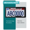NJNYLLC Mountain License Plate Frames - Plastic Car Tag Holders