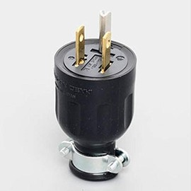 American Ltd. Flat Blade Shape Rubber Plug Grounded 2p15 a125 V 7112grnew