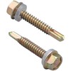 50 PCS Hexagon Self Tapping Self Drilling Screws with Pads