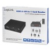 Logilink Multi-Card Reader 8.9 cm (3.5 Inch) USB 2.0 Internal