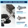 Macnaught KY Plus Locking Safety Grease Coupler - Smallest Diameter