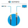sonero® Premium Satellite Aerial Cable / Coaxial Cable 1.00 m