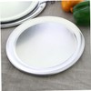 Operitacx Metal Pizza Pan Heat Resistant Oven Tray Durable Non