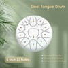 6 Inch Steel Tongue Drum 11 Notes Handpan Drum with