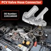 VekAuto No.11821AA660 Aluminum PCV Valve Hose Connector for Subaru Forester