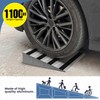Nuvium 4" Rise Modular Threshold Ramp for Doorways, Stable Wheelchair