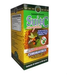 Suit C Complex Dina 200 Tabletas 500 Mg Vitamina C