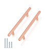 NIZADO -4" Cabinet Pulls Solid Stainless Steel Drawer Pulls Brushed