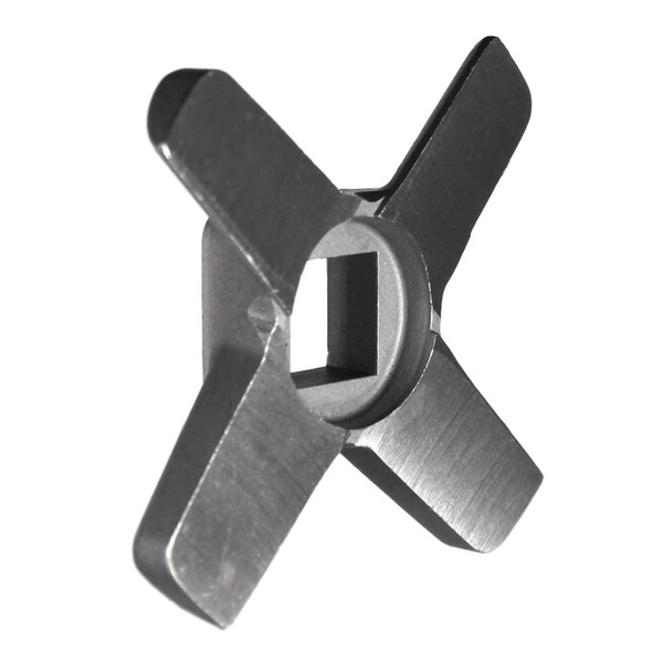 #12 Grinder Knife, Forged Steel, Flat Bottom