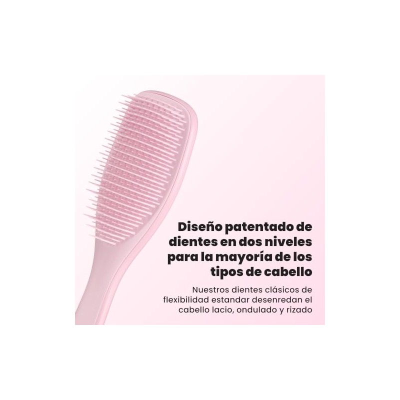 Tangle Teezer Ultimate Detangler Brush, Straight to Wavy, Millennial Pink