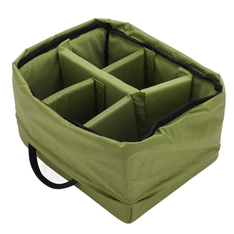 Waterproof Insert Padded Partition Camera Bag Lens Case for DSLR