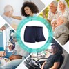 3 Pcs Men’s Incontinence Pants Incontinence Boxer Brief with Absorbent