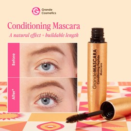 Grande Cosmetics GrandeMASCARA Conditioning, Black, 0.20 Ounce (Pack of 1) | Grande Cosmetics