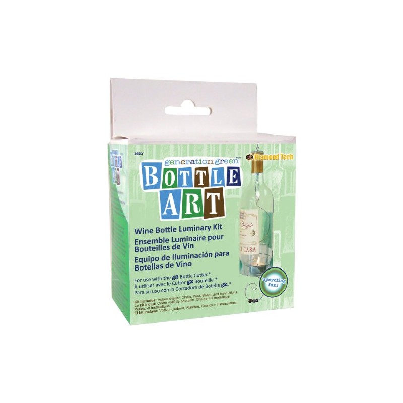 Generation Green Bottle Art Luminary Kit