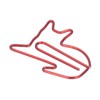 100pcs Cat Shape Paper Clips Increase Slip Resistance Rust Prevention