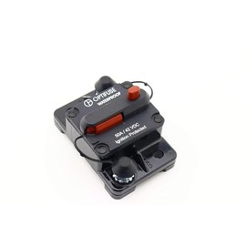 153050 | Optifuse Automotive Circuit Breaker | 58 VDC High Amp | 50A | Type III | Manual Reset | Surface Mount | Bussmann Cross 185050F-011