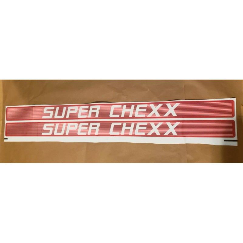 1x Original RED Super Chexx Bubble Dome Hockey - Side