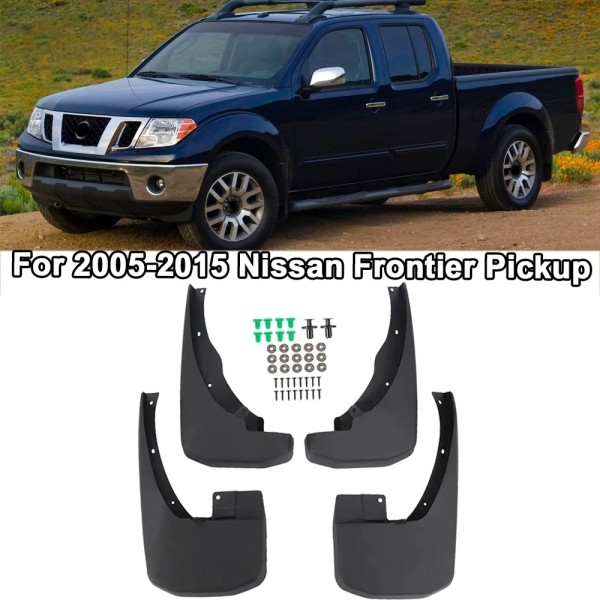 fender_king2024 Front & Rear Splash Guards Mud Flaps for 2005-2015