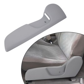 JDMON Light Grey Front Left Driver Side Seat Trim Panel Replacement for Toyota Tacoma Bucket Seats 1995-2004 Seat Track Cover Trim Replacement for 71812-04010-B2 7181204010B2
