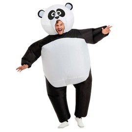 Inflatable Panda Disguise | Unusual Adult Size 160 to 190cm Costume | Premium Quality | Made of Highly Resistant Polyester - Pleasant to Wear | Inflating System Included | OriginalCup®