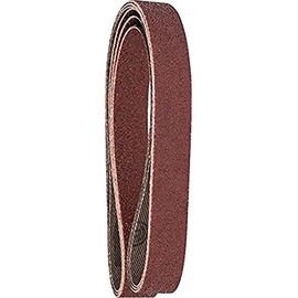 Bosch 2608606204 Sanding Belt, 13mm x 451mm, 60 Grit, Red