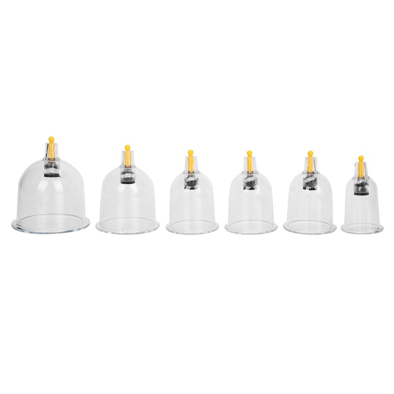 24pcs Professional Magnetic Therapy Vacuum Suction Cupping Set Body Treatment