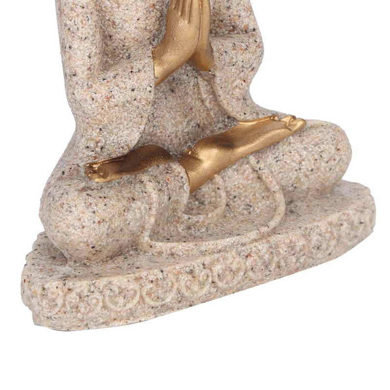 Estatua de Buda Ejoyous, estatua de Buda sentada meditando, decoración