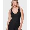 INLYRIC Women's Mesh Front Closure Bras Unlined Sheer Demi Plunge