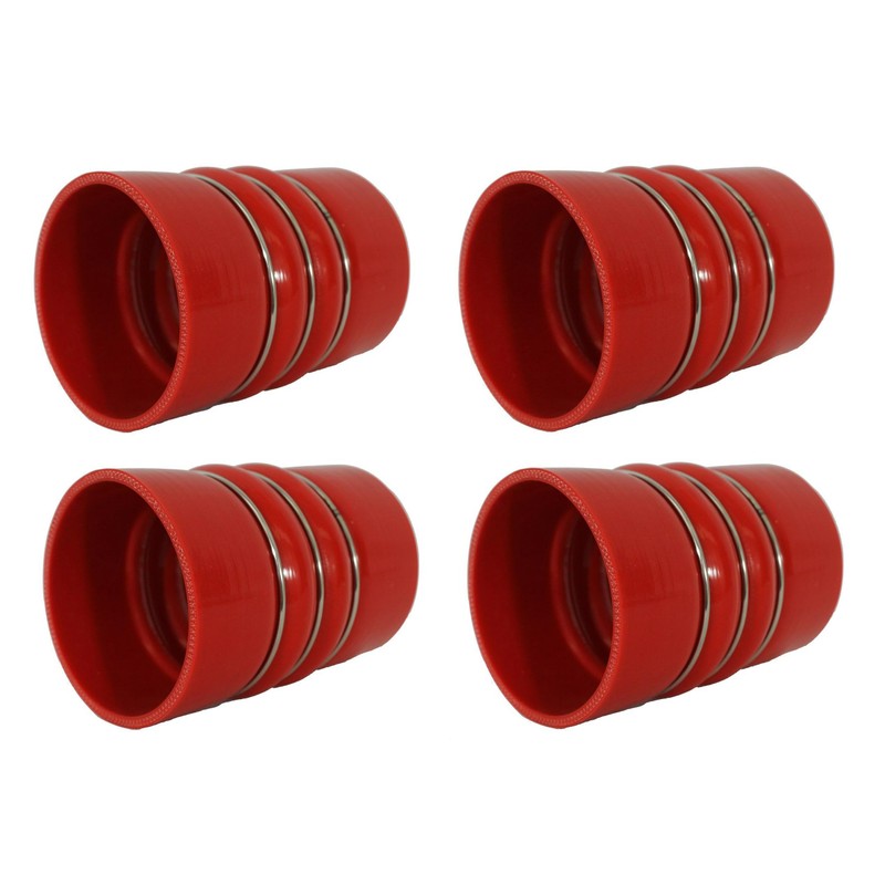 TORQUE 4PCS Silicone CAC Charge Air Cooler Hump Hose Boot
