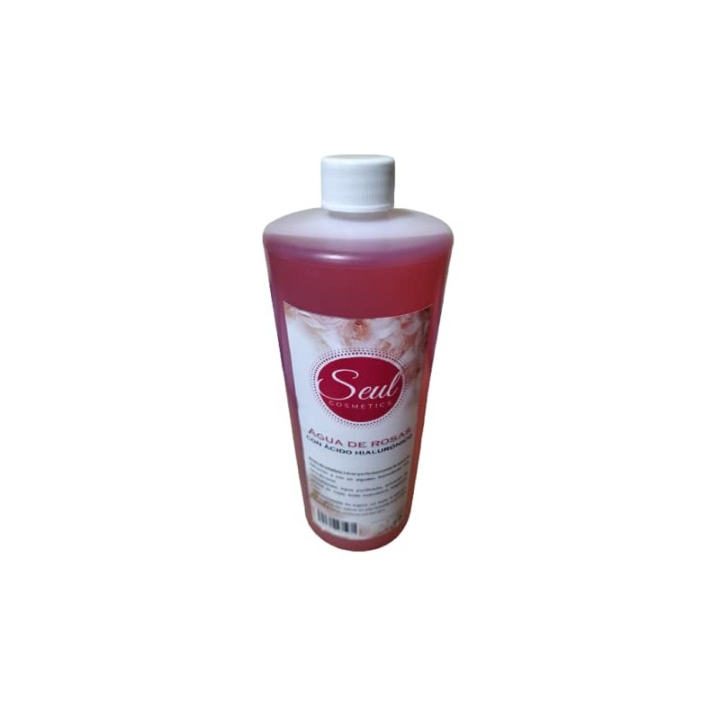 Agua De Rosas Con Acido Hialuronico Tónico Facial y corporal