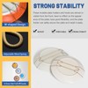 Glarks 18Pcs 6/8/10 Inch Invisible Plate Hangers with Wall Hooks