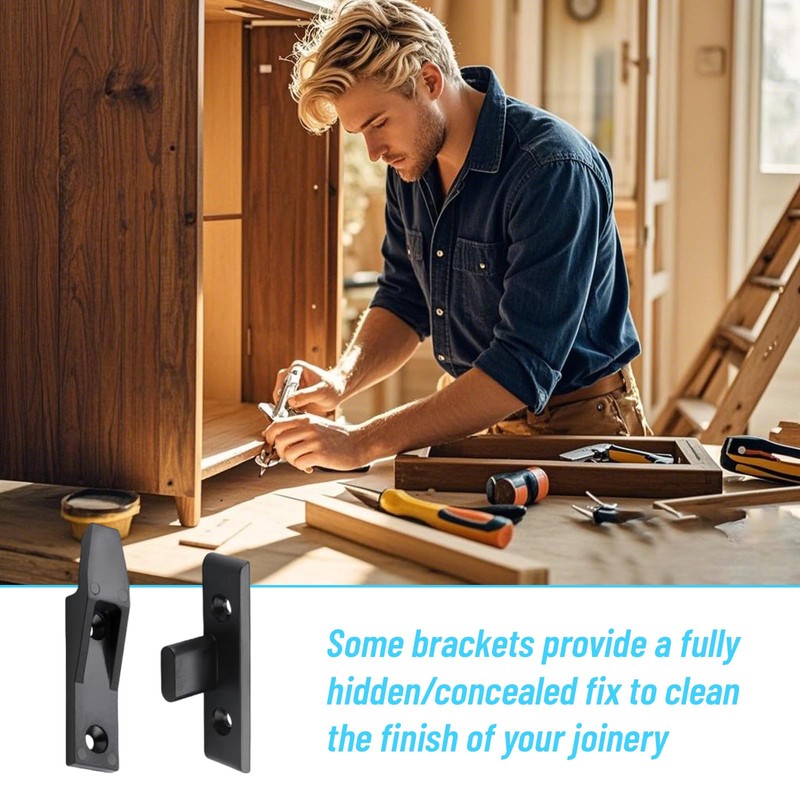 XdealCozyxc 8 Pairs Bath Panel Clips, Bath Panel Fixing Kit