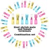 CEEYSEE 120PCS Heat Shrink Female Male Spade Connector Quick Insulated