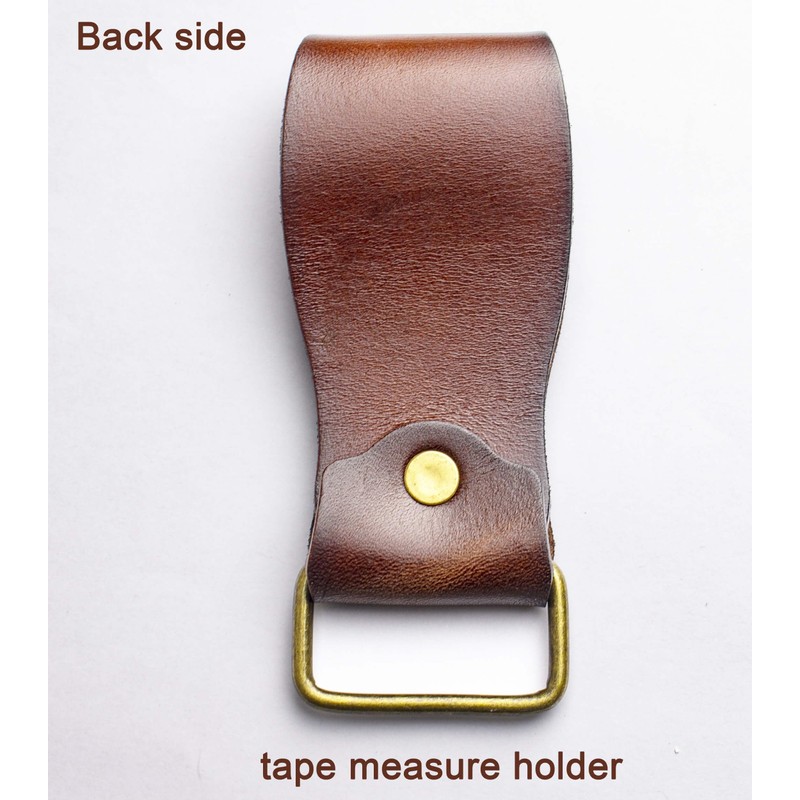 Leather Tape Measure Holder for Belt - Heavy Duty Tool