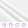 XHDA 6 Pack White Party Table Cloth 54" x 108",