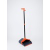 Broom and Dustpan Set with Long Handle – Foldable Design,